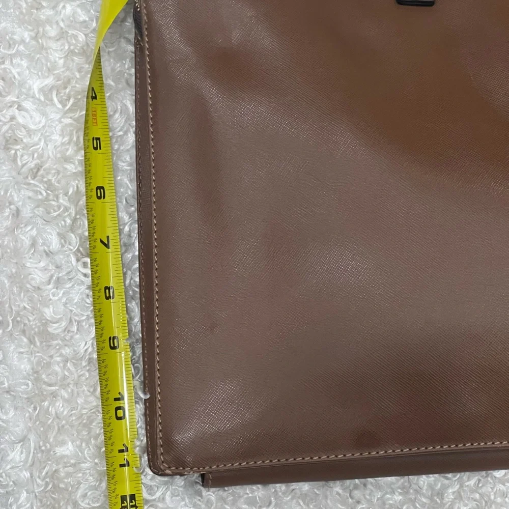 Prada Chocolate Leather Briefcase
